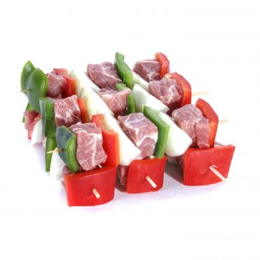 Brocheta de cerdo